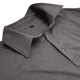 Vaughn - Men's Long-Sleeve Stretch Polo Shirt