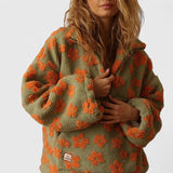 Vibe - Women's Half-Zip Borg Fleece Jacket