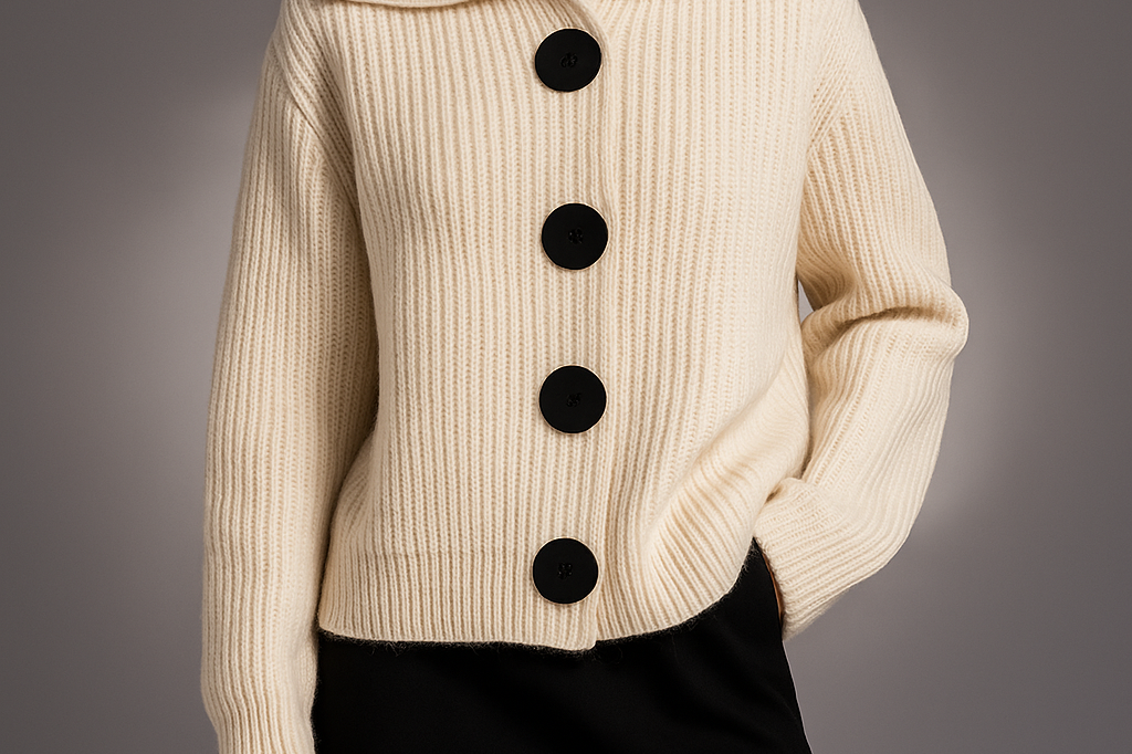 Women's Oversized Button-Front Cardigan | Cozy Longline Cardigan