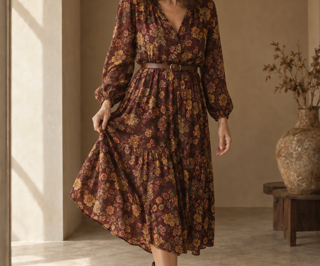 Floral dresses - Wear Léva autumn/winter