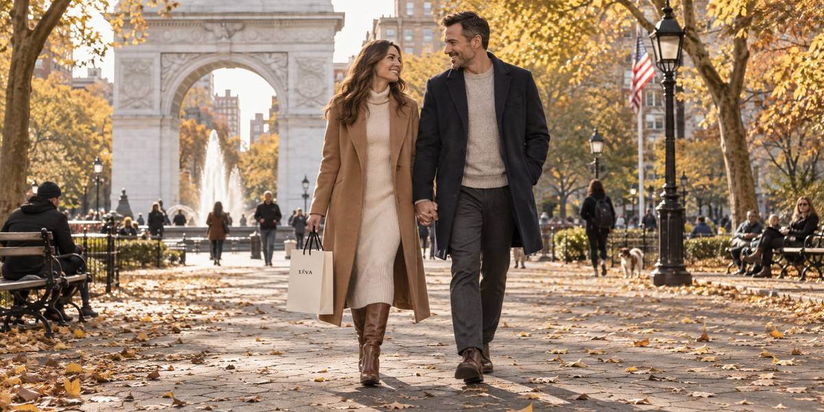 Wear Léva in Washington Square Park, Greenwich Village, New York