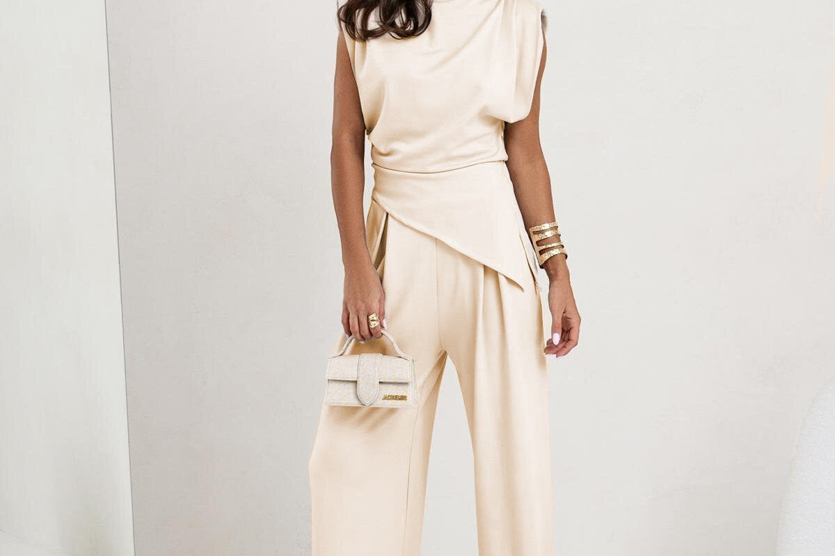 Women's Wrinkle-Free Two-Piece Set | Polished Everyday Matching Set