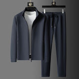 Wyatt - Men's Zip-Up Jacket and Jogger Tracksuit - Navy