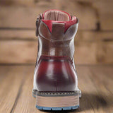 Zeke - Men's Classic Zip and Lace Boots